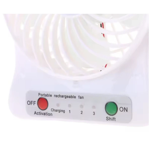 Şarjlı Masaüstü Vantilatör - Resim 2