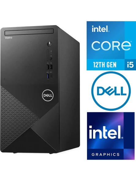 Dell Vostro 3030MT I5-12400 16GB 512GB SSD Windows 11 Pro N6004VDT3030MTW11 Masaüstü Bilgisayar