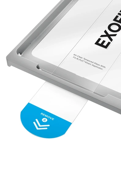 İpad Pro 13 M4 çip 2024 Ekran Koruyucu Temperli Cam Optix Exofit Applicator Kolay Kurulum Aparatlı - Resim 4
