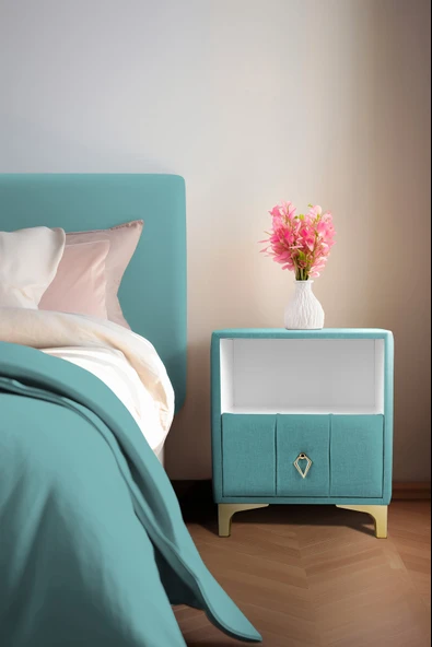 Singular Gold Komodin, Raflı - Resim 9