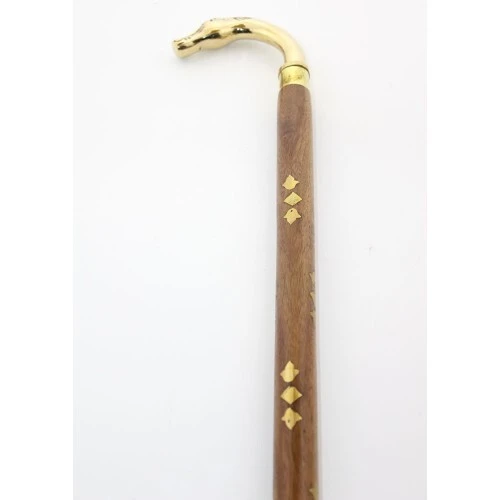 Pirinç At Büstü Baston Model 2 ürün görseli 1