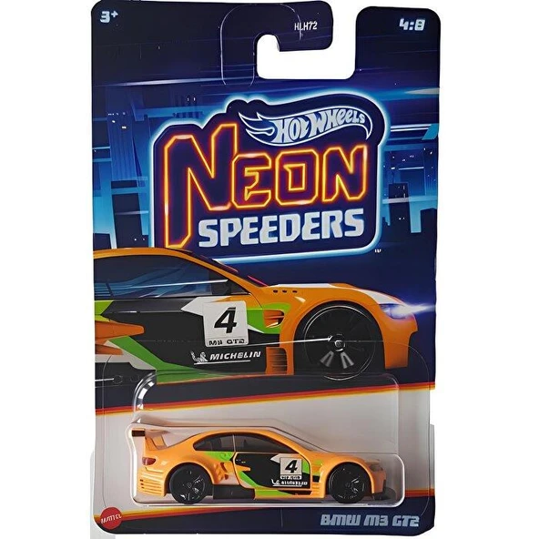 Hot Wheels Neon Speeder Arabalar BMW M3 GT2 HLH72 HRW78 ürün görseli