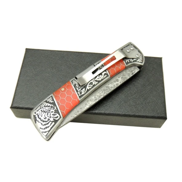 Columbia Damascus Çakı - Resim 2