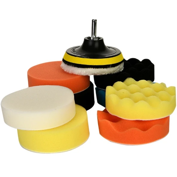 Oto Pasta Cila Polisaj Sünger Seti 11 Parça ürün görseli