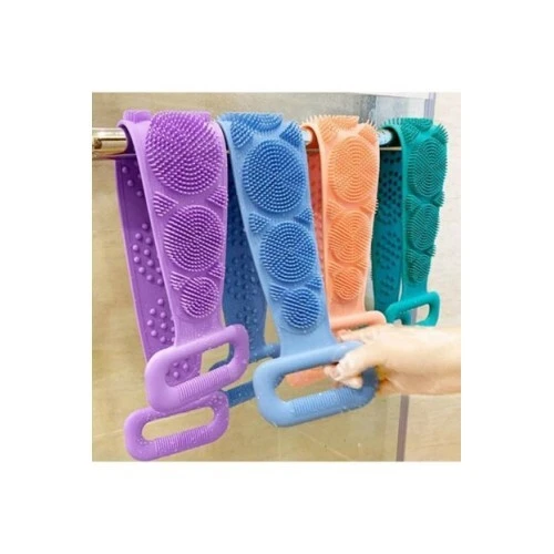 Silikon Çift Taraflı Banyo Kesesi - Resim 2