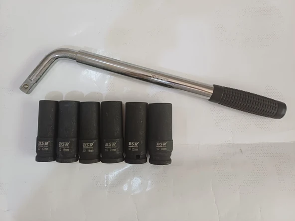 Teleskopik Bijon Anahtarı, 45cm Kol Ve 1/2 Derin Lokmalar - Resim 2