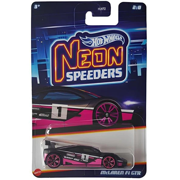 Hot Wheels Neon Speeder Arabalar McLaren F1 GTR HLH72 HRW76 ürün görseli