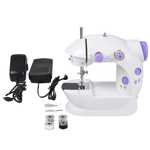 Mini Ev Dikiş Makinesi Pedallı Sewing Machine - Resim 3