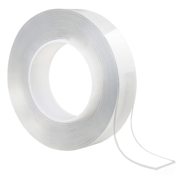 30mm 3 Metre Çift Taraflı Nano Teknoloji Süper Yapıştırıcı Şeffaf Bant, 1MM*3CM*3M ürün görseli