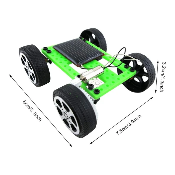 Tekerlekli Motorlu Araba 5-14 Yaş Arası Solar Eğitim - Deney Kiti - Resim 4