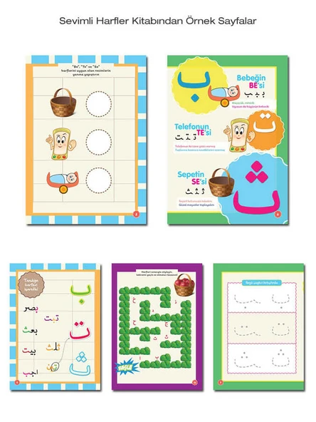 Okul Öncesi Sevimli Elifba Seti - Resim 3
