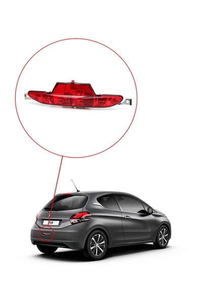 Peugeot 208 - Opel Corsa - Arka Sis Lambası - 9674308980 - Resim 4