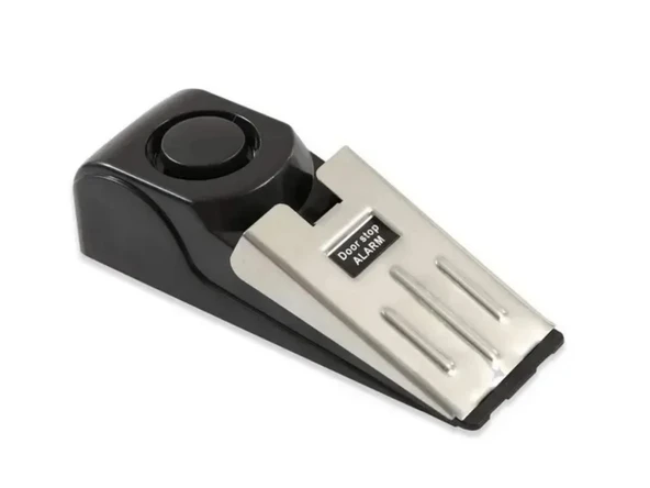 120db Kapı Durdurma Alarmı Titreşimli, Emniyet Kama Kapı Durdurucu, Alarm Durdurucu, Engelleme Seyahat Güvenlik Uyarısı, 120dB, (1 Adet) - Resim 5