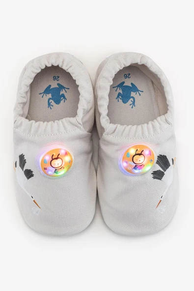 Işıklı Bebek Patik Tak & Çıkart #Tags Havalı Gri ürün görseli 1