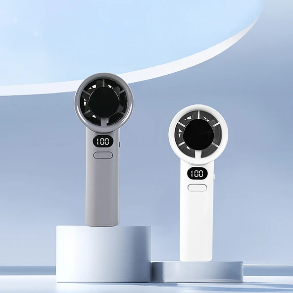 M11 Dijital Led Göstergeli Soğutucu El Fanı - 9