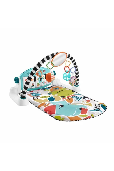 Fisher-Price Neşeli Hayvanlar Piyanolu Jimnastik Merkezi HWY49 ürün görseli 1