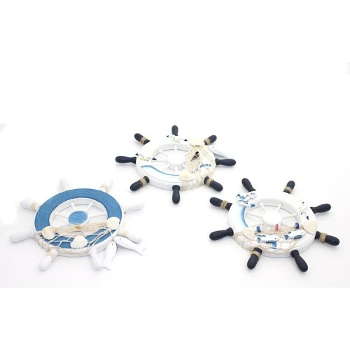 Ahşap Marin Duvara Asmalı Dümen ürün görseli