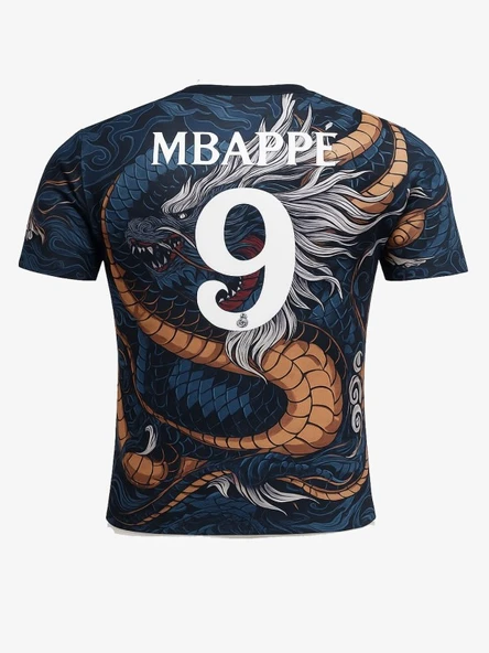 Real Madrid R02846 Kylian Mbappe Özel Konsept Çocuk Forması - Resim 2