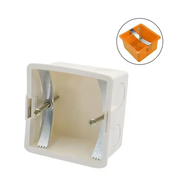 Çelik 86 Tip Anahtar Priz Alt Kutu Onarıcı, 2 Adet, - Resim 4