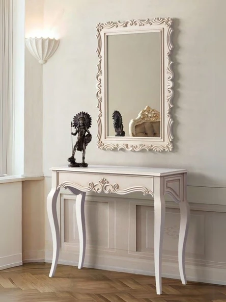 Legno Beyaz Dresuar - 1