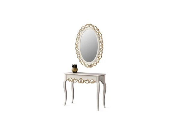 Milenyum Gold Beyaz Dresuar - Resim 5