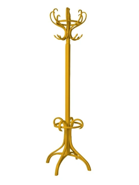 Hawthorne 8'lı Ahşap Tonet Askılık - Resim 10