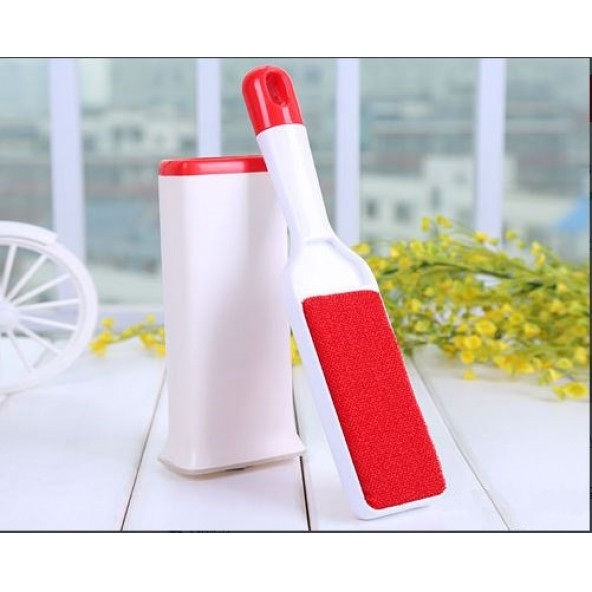 Çift Taraflı Takım Elbise,Kazak Tüyü ve Toz Giderici Kendinden Temizlemeli El Fırçası - 4