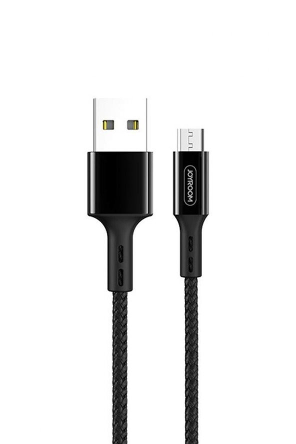 Joyroom S-M351 Mikro Şarj ve Data Kablosu 1M Siyah - 4