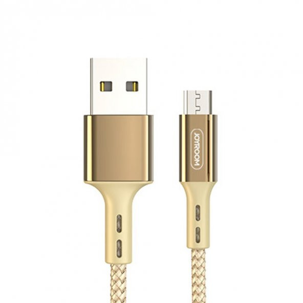 Joyroom S-M351 Mikro Şarj ve Data Kablosu 1M Gold - 5