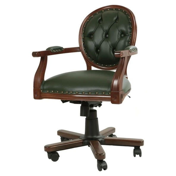 Madalyon Ahşap Çalışma Sandalyesi - Resim 5