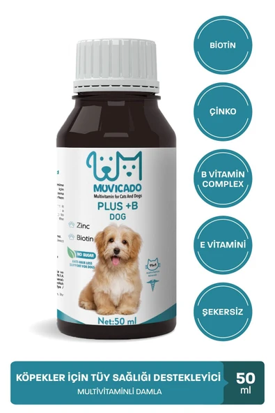 muvicado Köpek Bağışıklık Sistemi Destekleyici Omega-3 ve Omega-6 Balık Yağı & Multivitaminli Köpek Damlası - 2