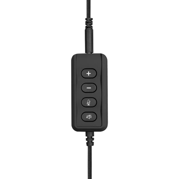 RAMPAGE RM-K88 X-RIDER USB 7.1 KUMANDALI PC+PS4+MOBILE SURROUND GAMING OYUNCU MİKROFONLU KULAKLIK RAMPAGE - 8