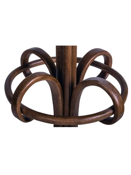 Hawthorne 8'lı Ahşap Tonet Askılık - Resim 4