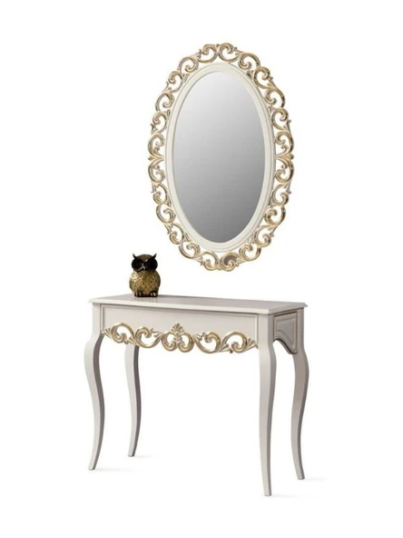 Milenyum Gold Beyaz Dresuar - Resim 2