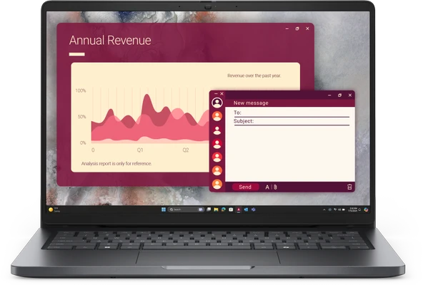 DELL NB PRO 14 PC14250 PC14250_C7165UBU Core7-150U 16G 512G SSD 14 FHD+ UBUNTU