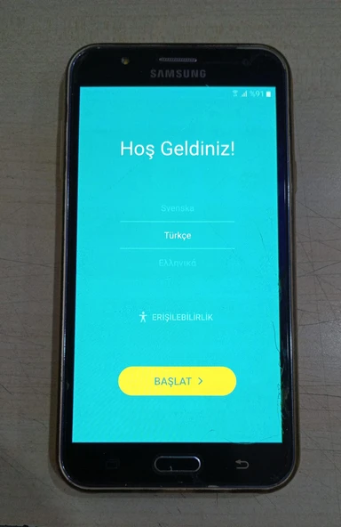 2.EL Samsung Galaxy J7 Duos AKILLI CEP TELEFONU