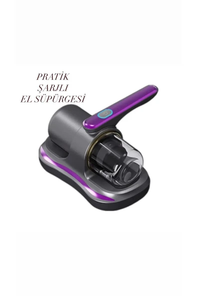 SMAYLİNG Şık ve Kompakt Şarjlı El Süpürgesi: Pratik Temizlik Her Yerde - 4