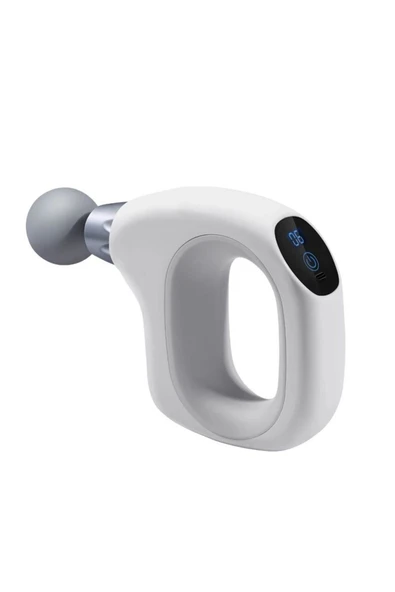 SMAYLİNG 4 Başlıklı Mini Darbeli Titreşimli Profesyonel Masaj Tabancası ve Masaj Aleti 20 W Fascial Gun - 2