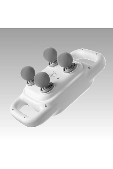 SMAYLİNG 4 Başlıklı Ergonomik Masaj Tabancası Derin Doku Sırt Boyun Masaj Aleti Ağrı Sızı Giderici Sıkılaşma - 2