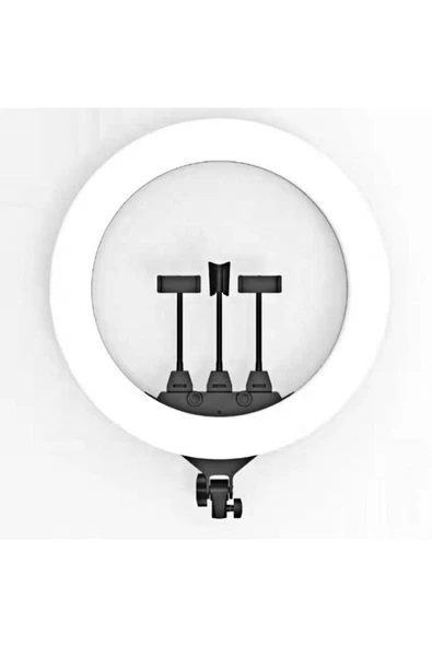 SMAYLİNG Zb-f488 22 Inç 55cm 22 Inç Ring Light Çekim Işığı Halkası Tiktok Kuaför Mega Boy 100w - 4