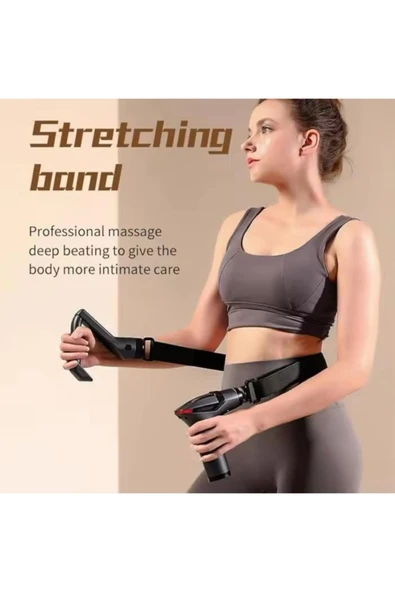 SMAYLİNG Çift Etkili Şarjlı Masaj Tabancası – Kas Gevşetme, Çok Fonksiyonlu Fitness ve Darbeli Titreşim - 2