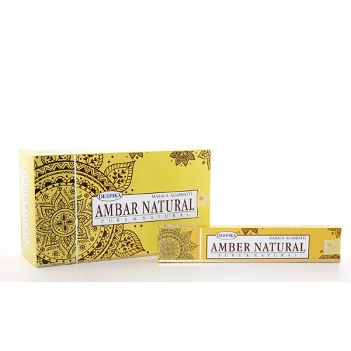 Deepika Amber Natural Aromalı Çubuk Tütsü ürün görseli