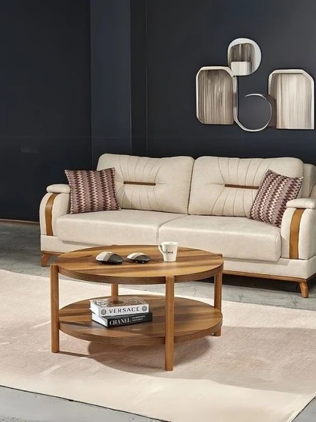 Noa Ceviz Orta Sehpa ürün görseli