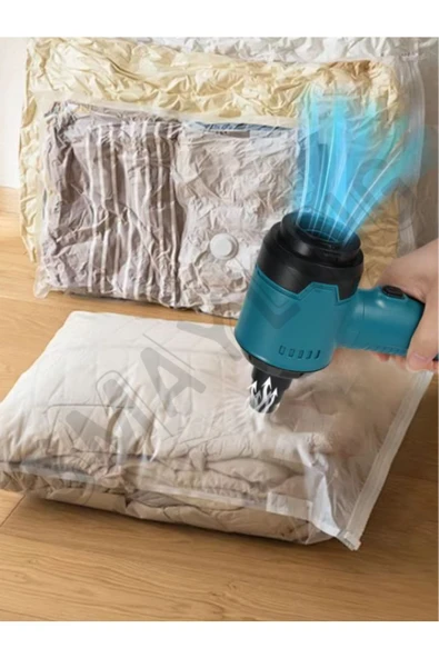 SMAYLİNG Araç İçi Süpürge Harici Batarya Yıkanabilir HEPA Filtre Üstün Temizlik 16 KPA Güçlü Çekim 3 Kademeli - 5