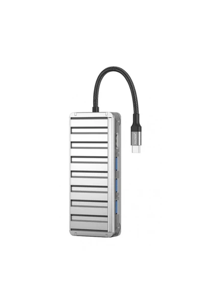 Fulltech 6in1 TYPE-C to USB HUB 3xUSB Giriş, 1xHDMI Giriş, TF/SD Kart Girişi Çoğaltıcı - 2