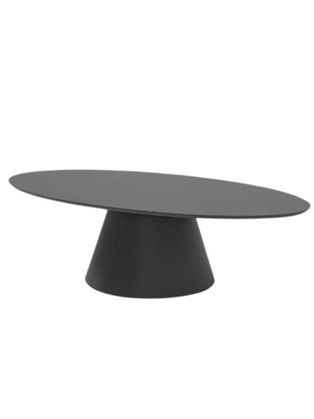 Oslo Meşe Oval Orta Sehpa - 5