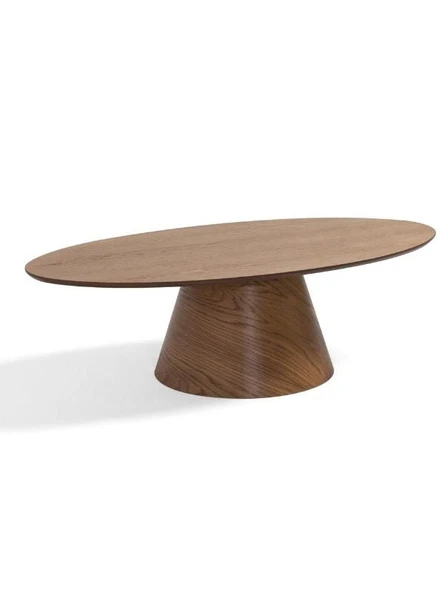 Oslo Meşe Oval Orta Sehpa - 2