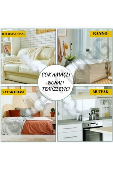 SMAYLİNG Buharlı Temizleyici El Tipi Çok Amaçlı Temizlik Makinesi - 4