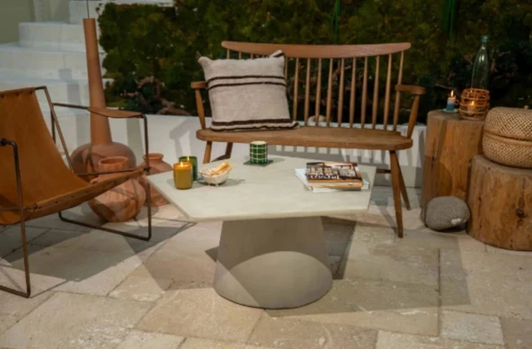 Penta Ahşap Orta Sehpa - Resim 4