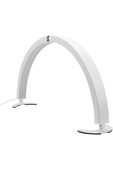 SMAYLİNG Katlanabilir Masa Üstü Ay Lambası 36 Yükseklik 73 En Kumandalı Kirpik Kaş ve Tırnak LED Masa Lambası - 4